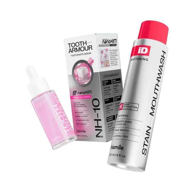 Hismile Mouth Reset Bundle kit siero + collutorio freschezza