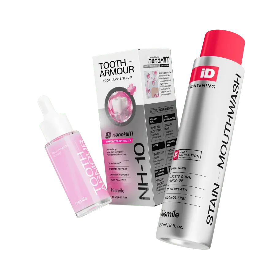 Hismile Mouth Reset Bundle kit siero + collutorio freschezza