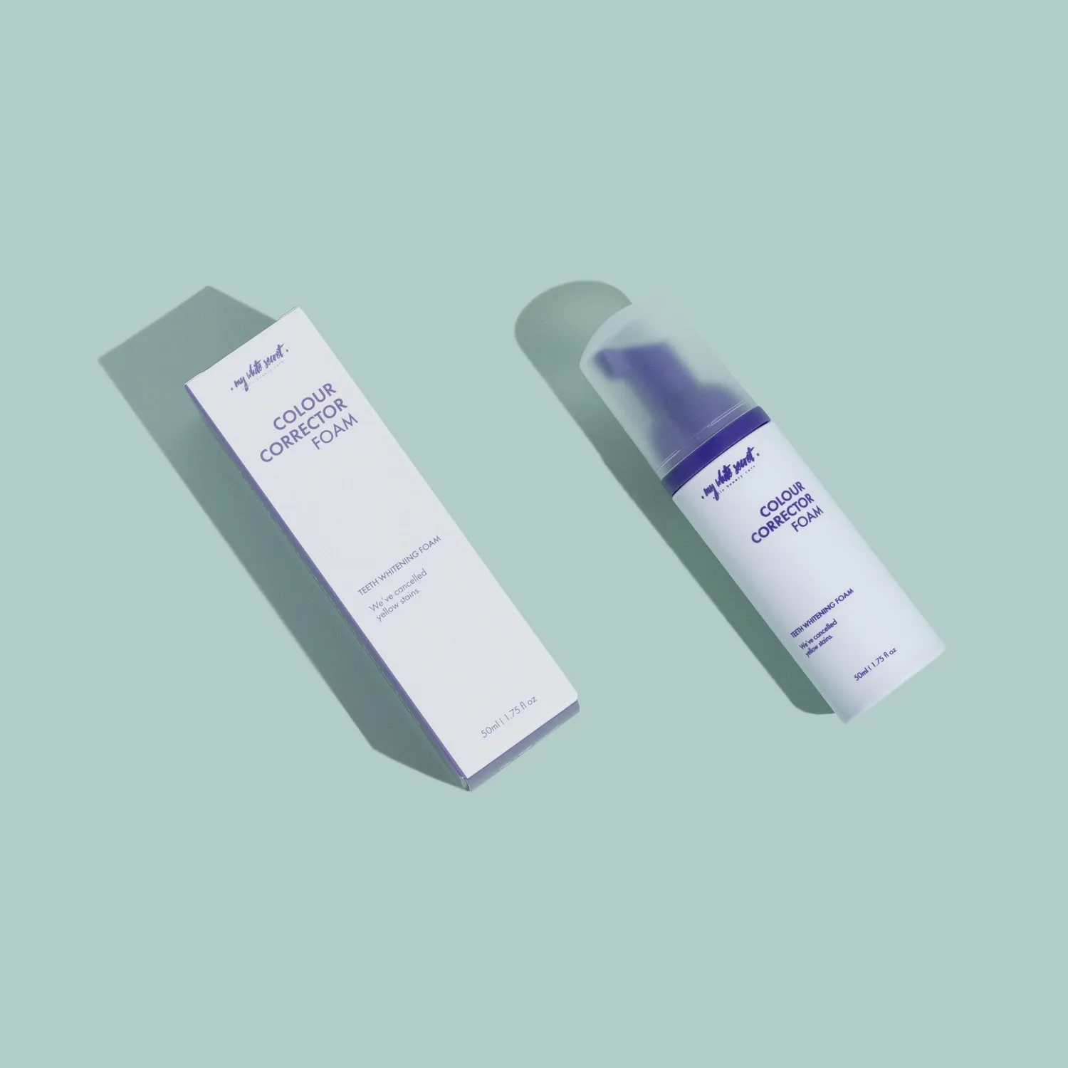 My White Secret V34 Colour Corrector schiuma sbiancante