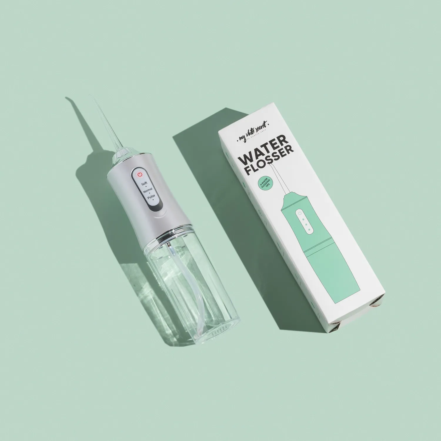 My White Secret idropulsore dentale portatile per igiene orale