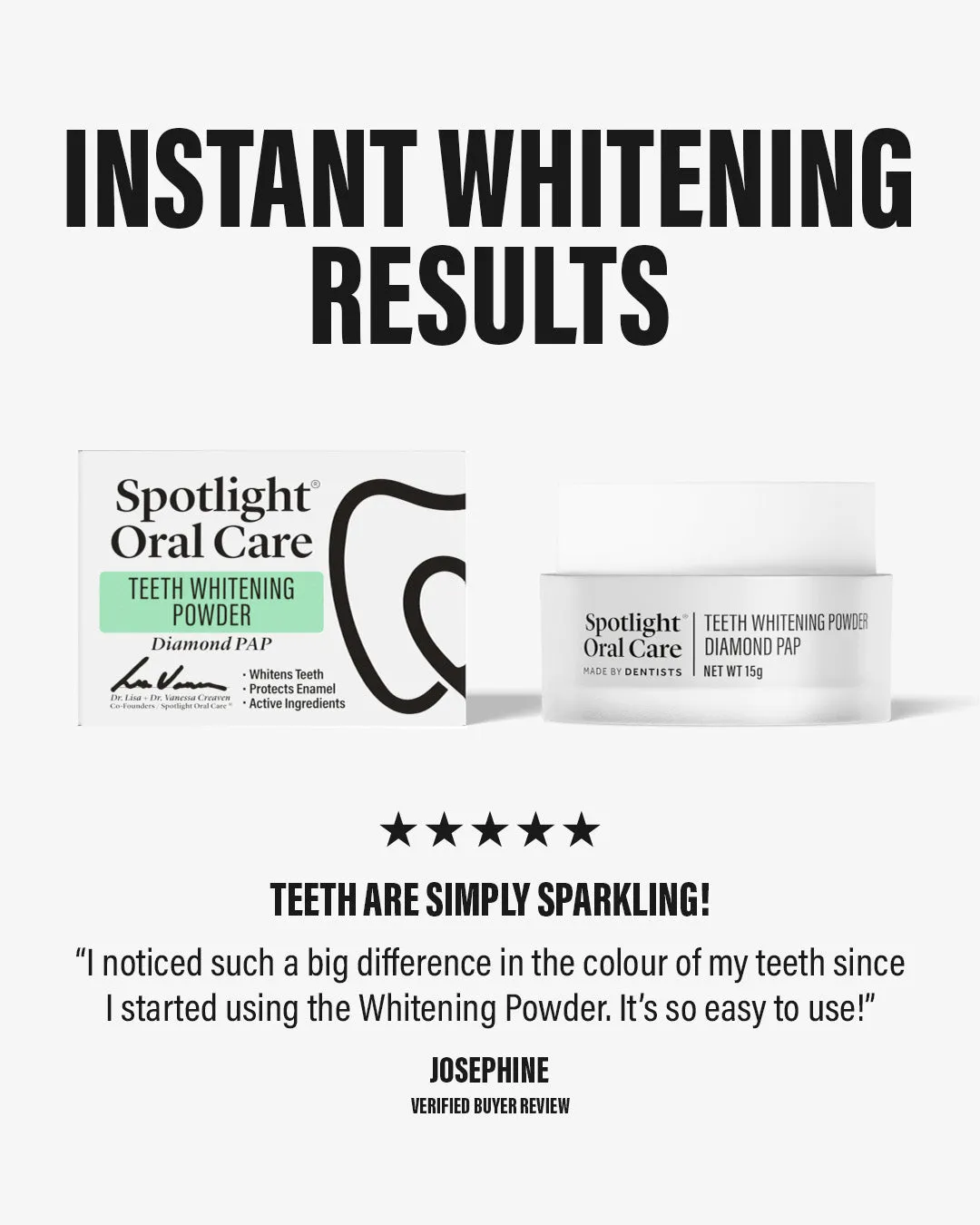 Spotlight Oral Care Stain-Free Smiles bundle antimacchia
