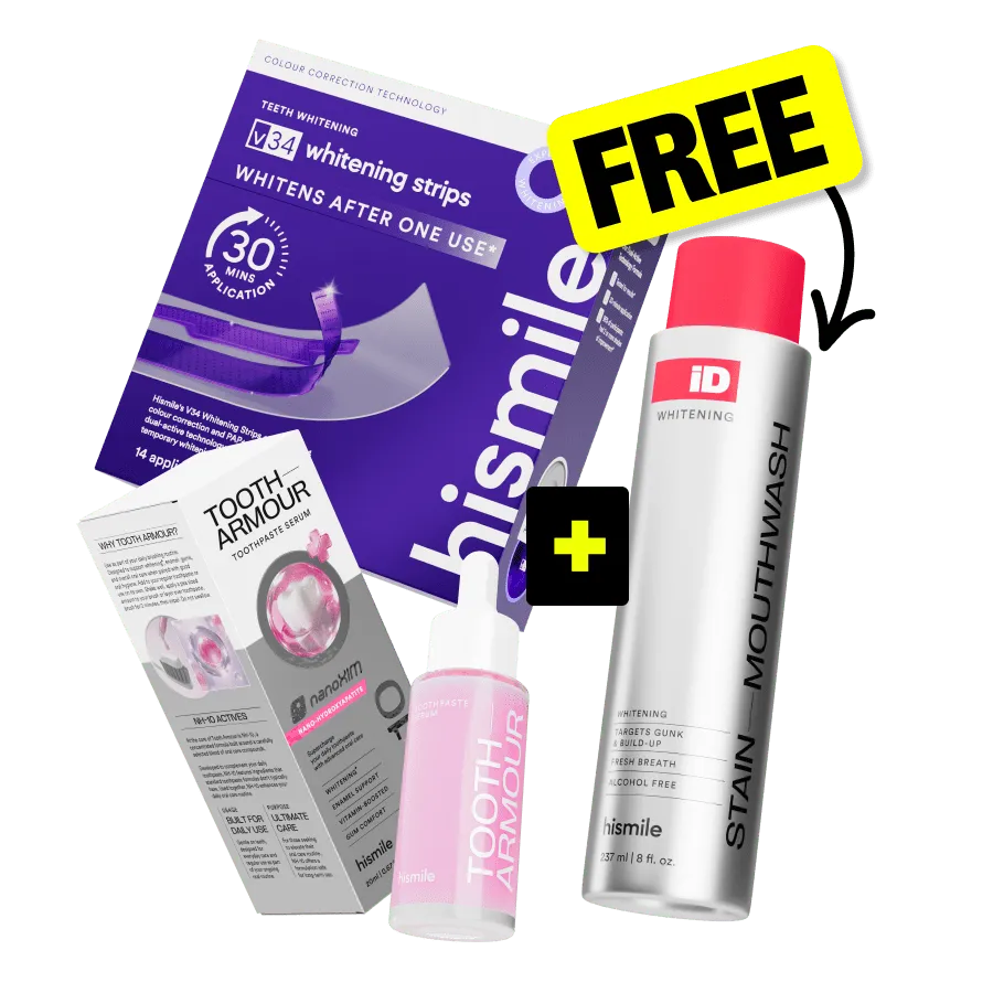 Hismile Affordable Whitening Set kit sbiancante 3 pezzi V34