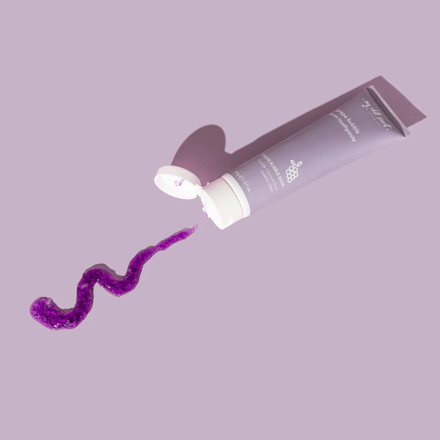 My White Secret Grape Bubblegum Toothpaste dentifricio uva