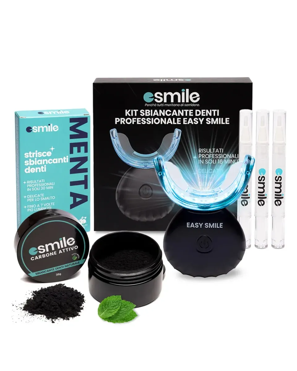esmile Sorriso Completo Bundle Kit Strisce Polvere V34