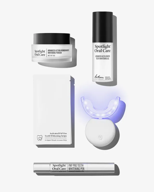 Spotlight Bright and White kit sbiancante completo professionale