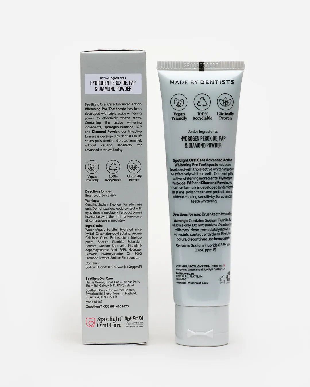 Spotlight Advanced Action Whitening Pro dentifricio 75 ml