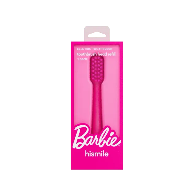 Hismile Barbie testina ricambio spazzolino setole morbide
