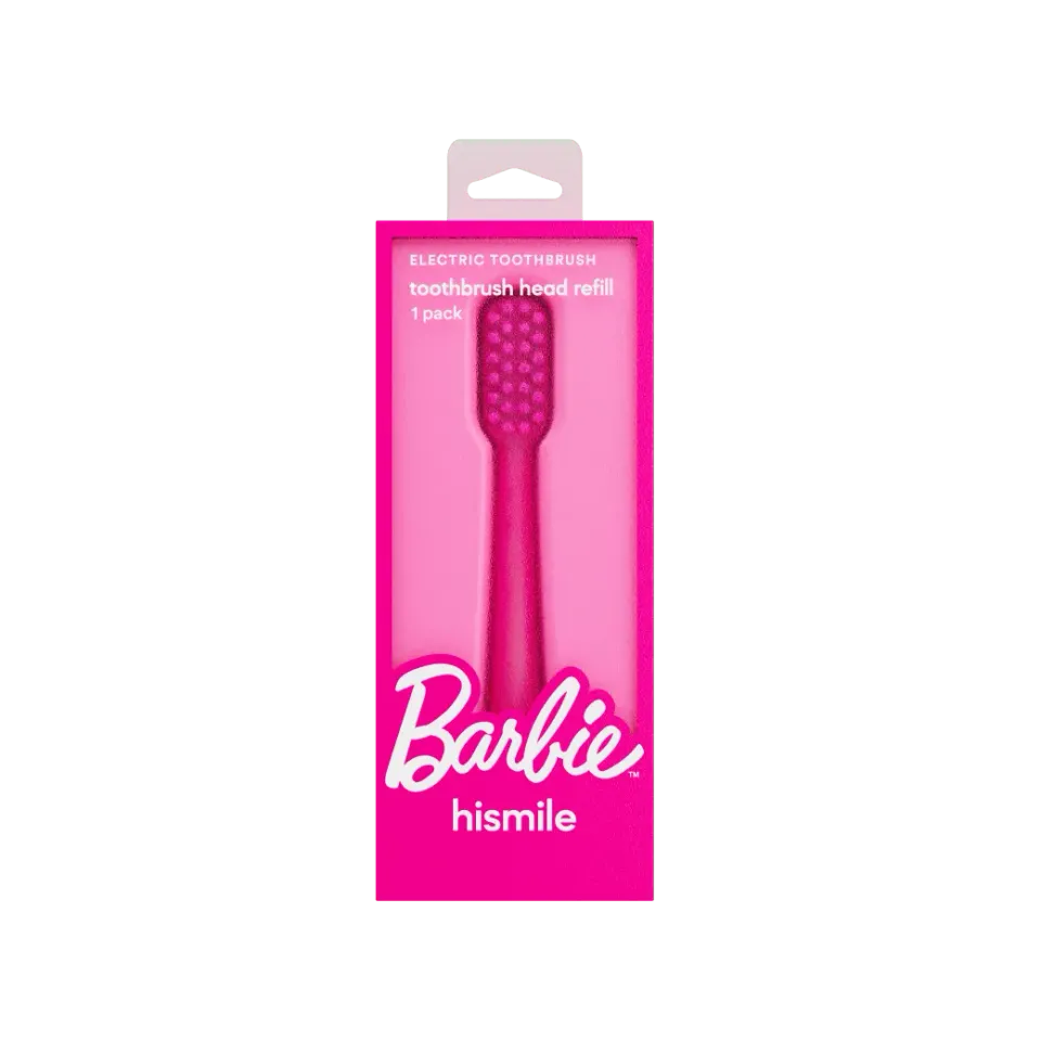 Hismile Barbie testina ricambio spazzolino setole morbide