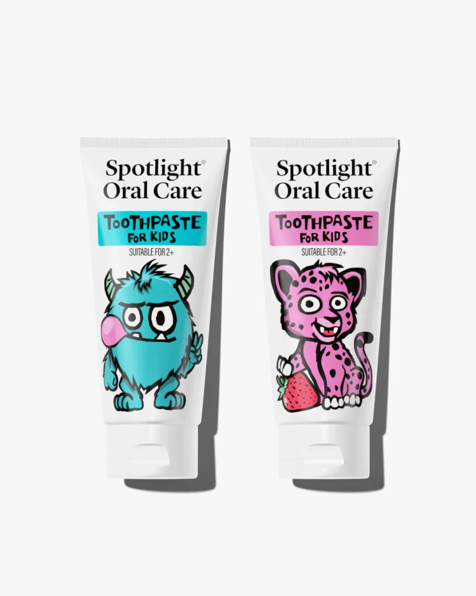 Spotlight Kids dentifricio bambini duo 2 tubetti delicato