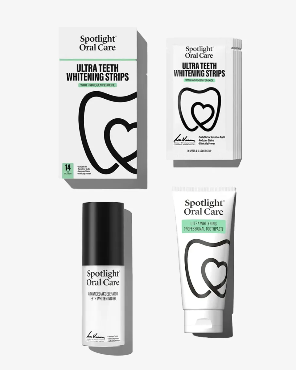 Spotlight Whitening Starter Kit strisce gel dentifricio