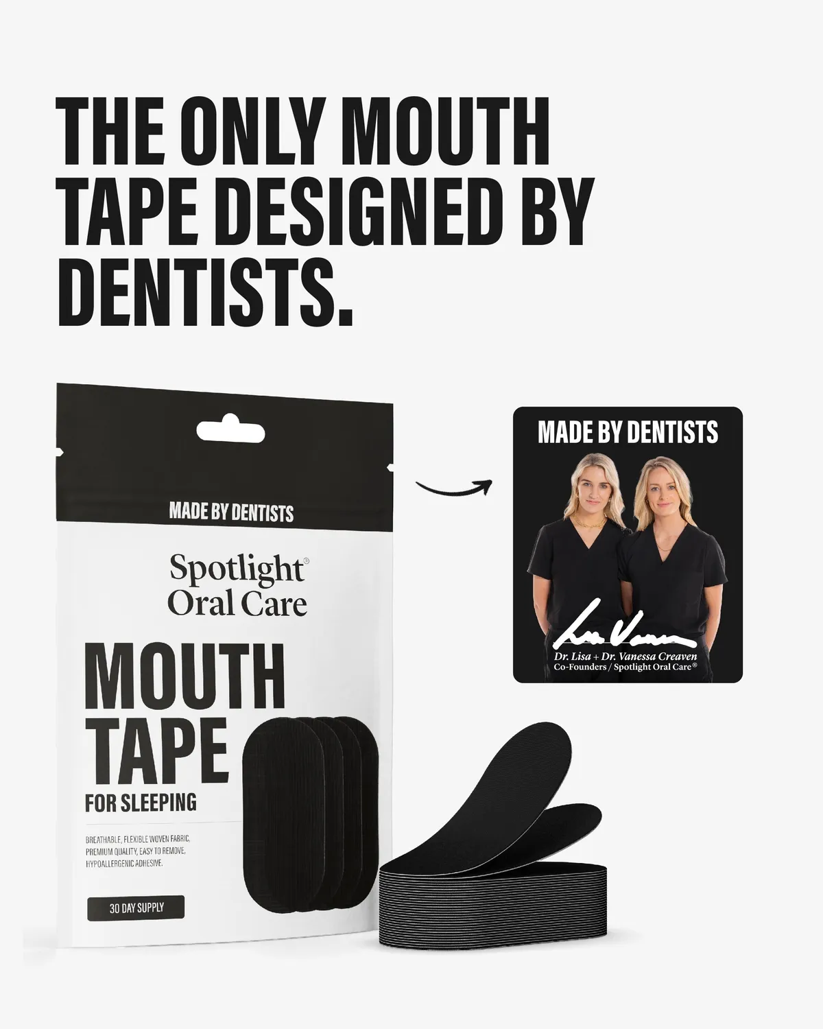 Spotlight Mouth Tape cerotti bocca 30 giorni nasale