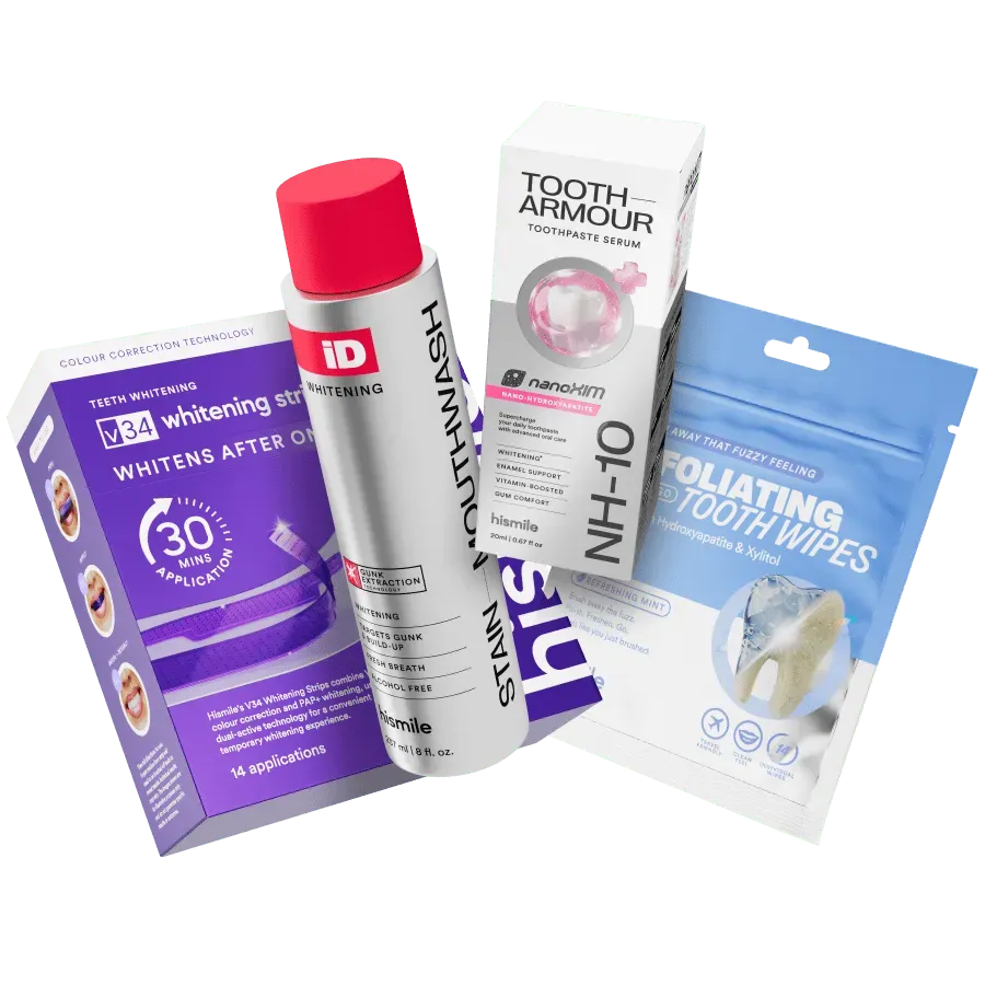 Hismile Whitening Protocol Bundle kit sbiancante denti