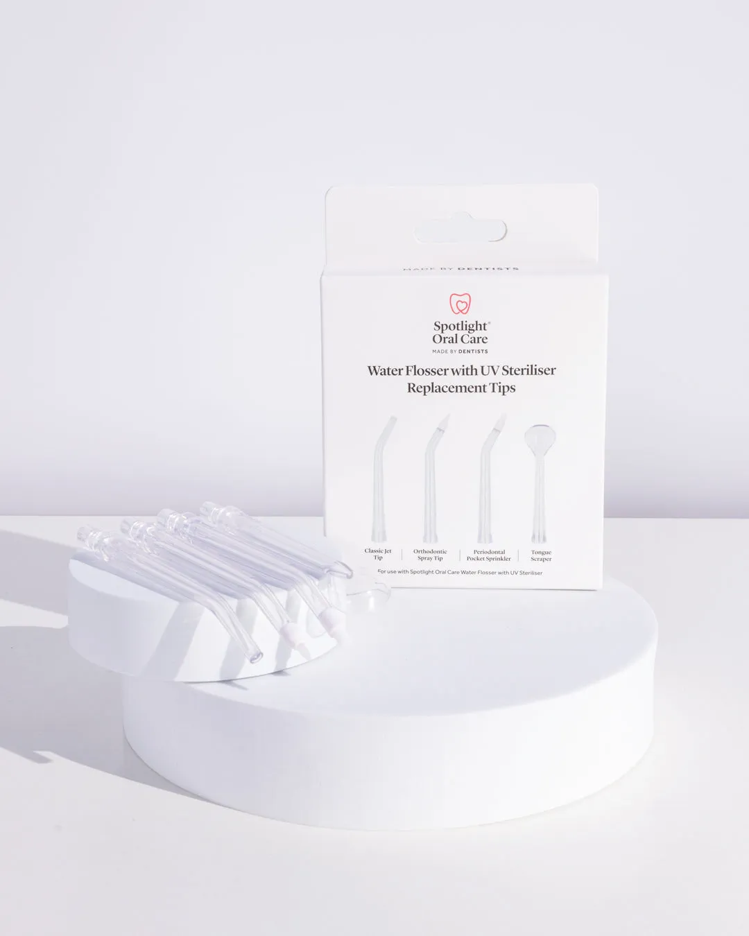Spotlight Oral Care Water Flosser beccucci ricambio 4 pezzi