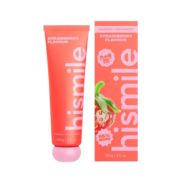 Hismile Dentifricio Fragola Fluoride+ Gusto Dolce Fresco