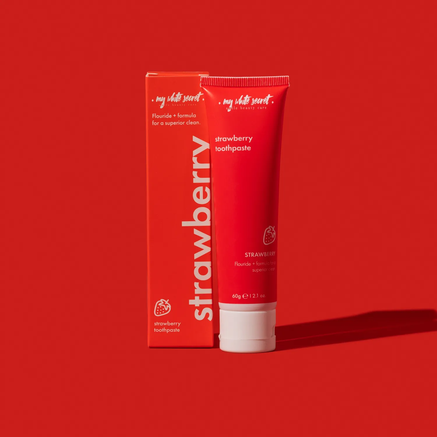 My White Secret Strawberry dentifricio fragola sbiancante