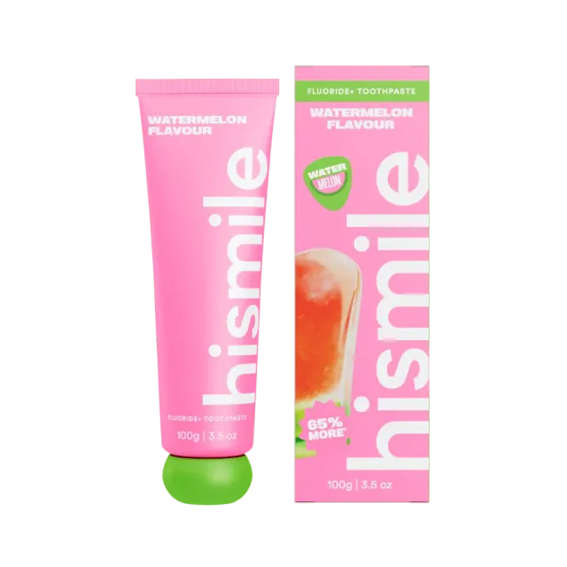 Hismile Watermelon dentifricio gusto anguria al fluoro
