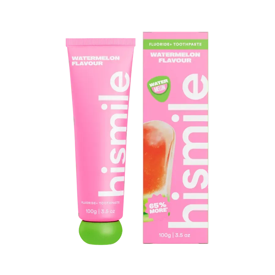Hismile Watermelon dentifricio gusto anguria al fluoro