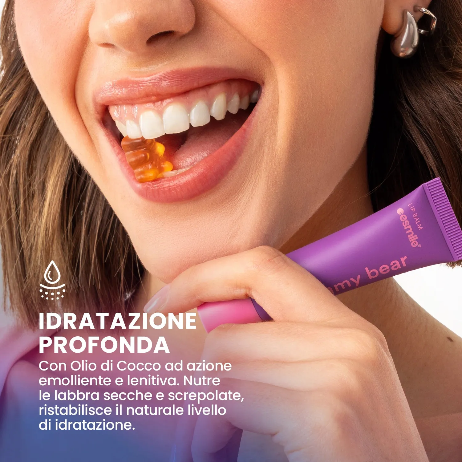 eSmile Lip Balm balsamo labbra idratante 3 pezzi fruttato