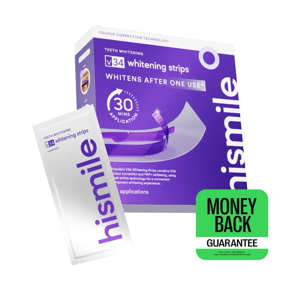 Hismile V34 strisce sbiancanti 14 applicazioni PAP+