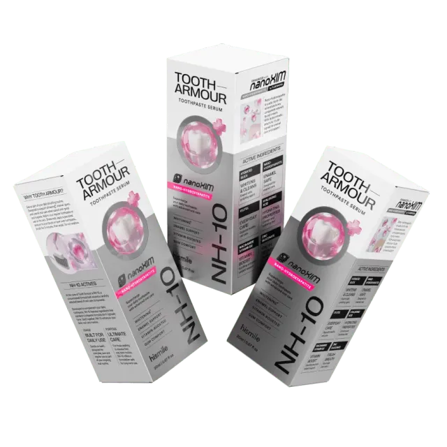 Hismile Tooth Armour Siero Dentifricio Set 3 pezzi idrossiapatite