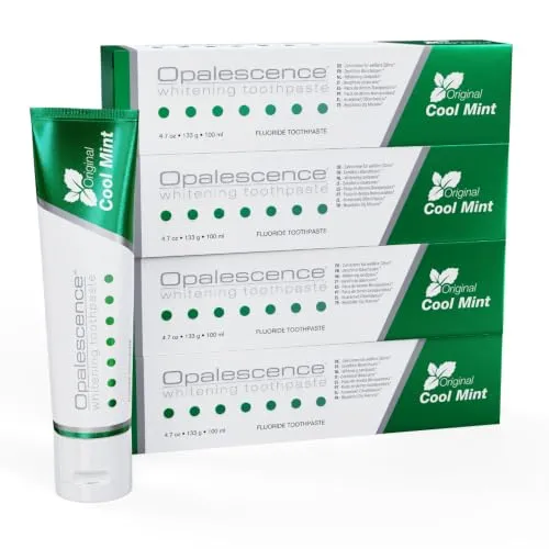 Opalescence Original Dentifricio Menta 4x100 ml per Macchie Superficiali