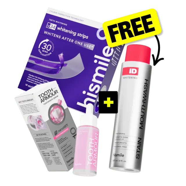 Hismile Affordable Whitening Set kit sbiancante 3 pezzi V34