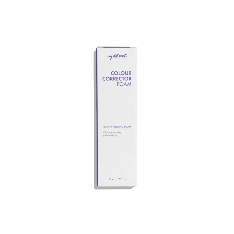 My White Secret V34 Colour Corrector schiuma sbiancante