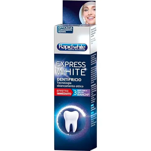 Rapid White Express White dentifricio sbiancante 75 ml menta