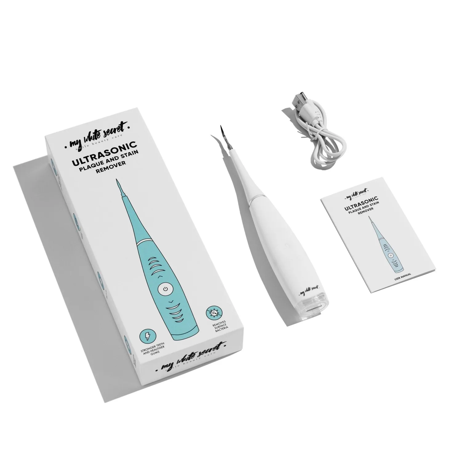 My White Secret Ultrasonic Plaque Remover pulitore tartaro