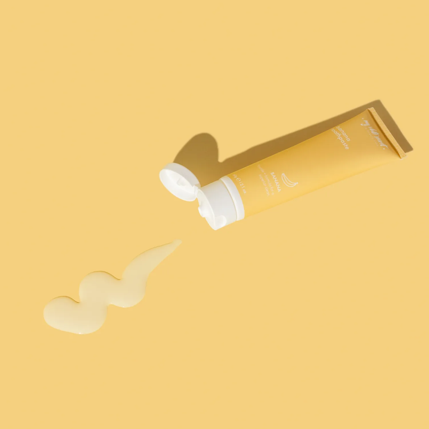 My White Secret dentifricio gusto banana