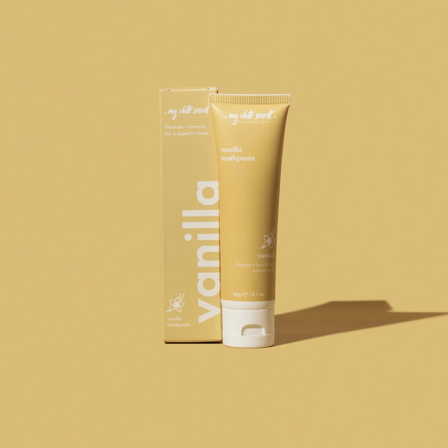 My White Secret Vanilla Toothpaste dentifricio vaniglia