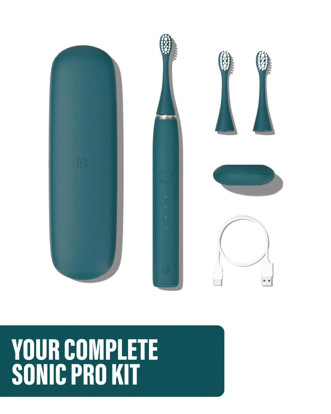 Spotlight Oral Care Sonic Pro spazzolino verde smeraldo sonico