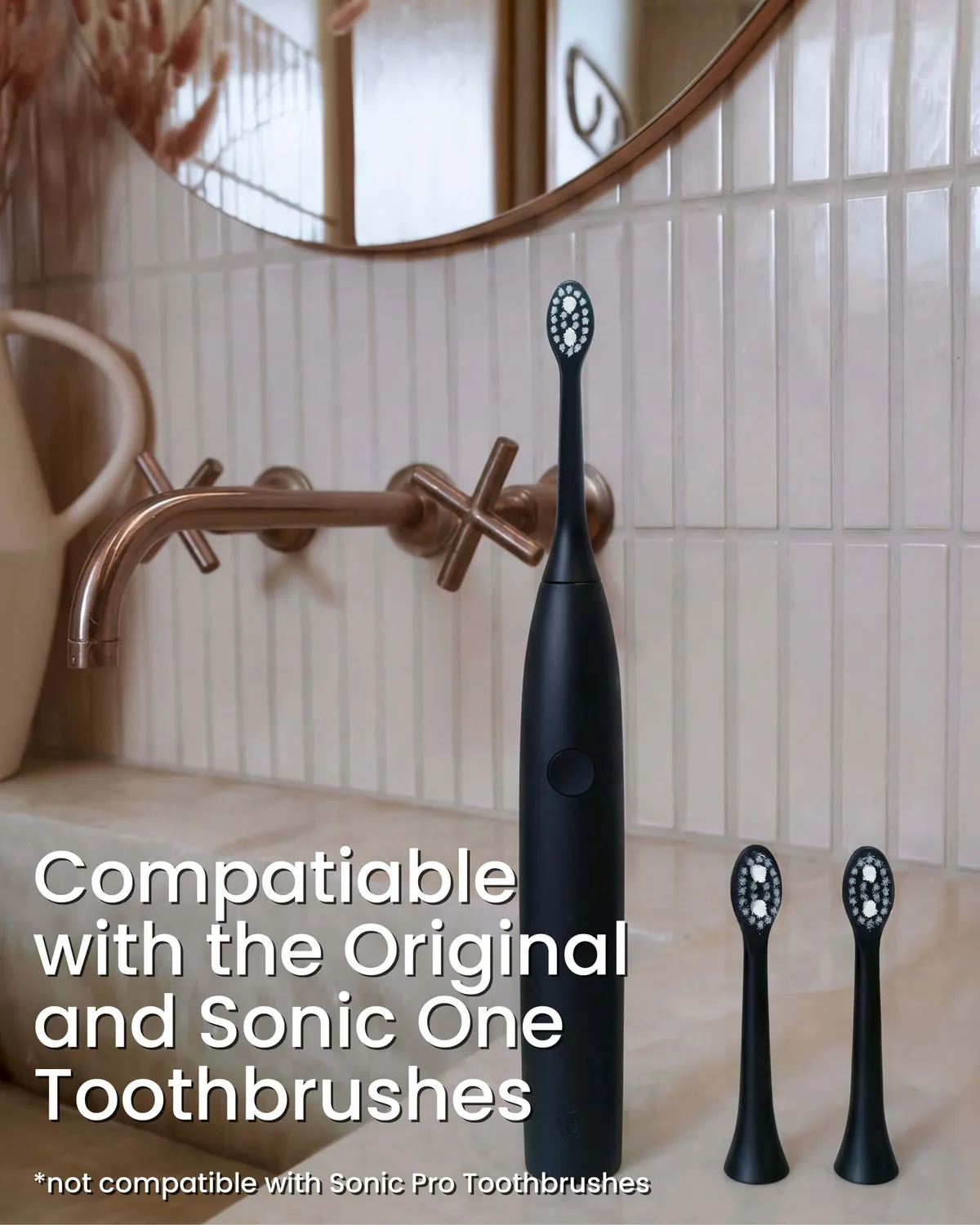 Spotlight Oral Care Sonic testine ricambio nere