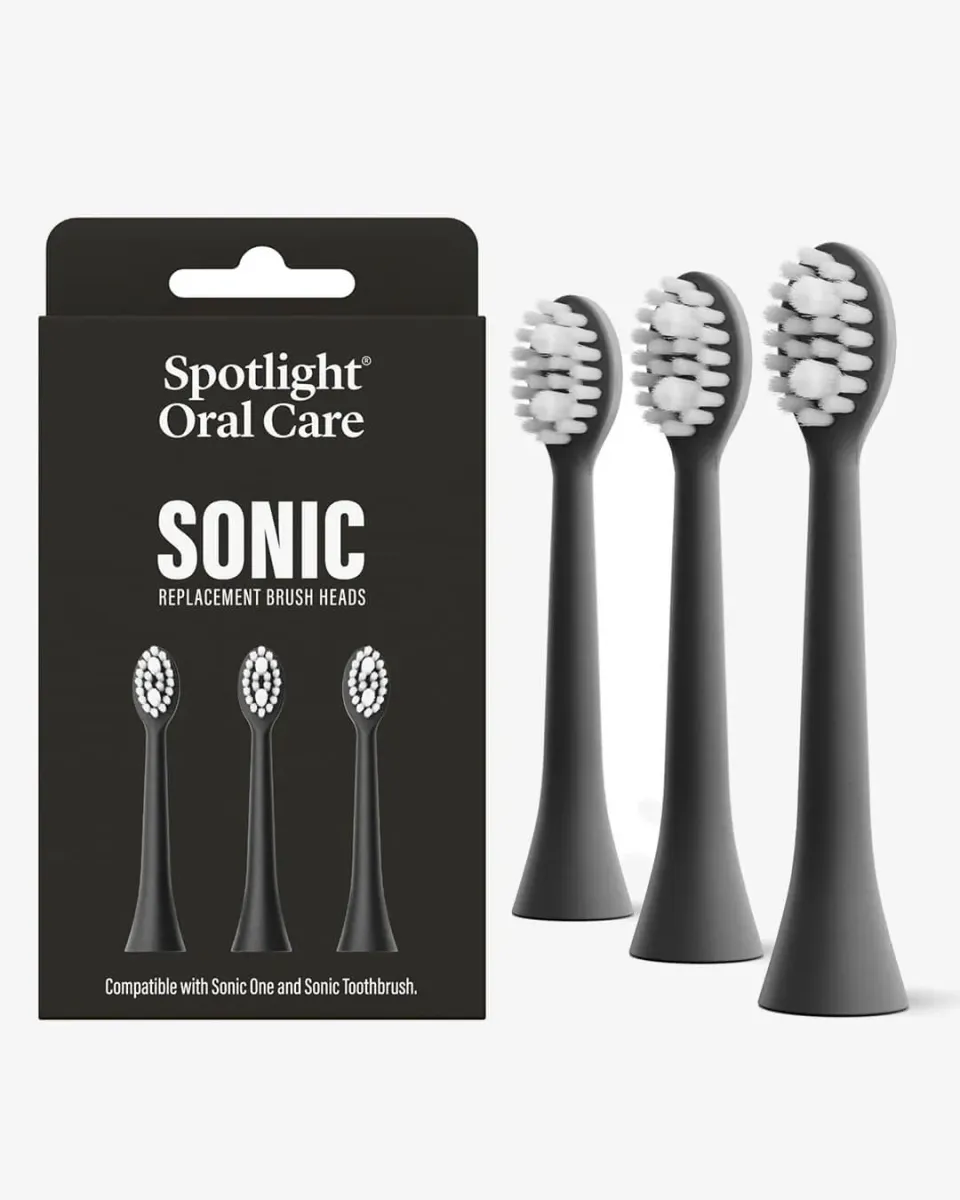 Spotlight Oral Care Sonic testine ricambio nere