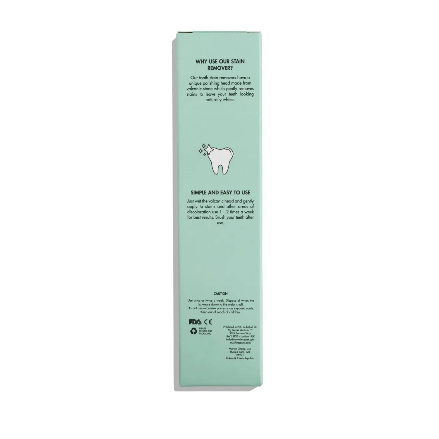 My White Secret Rimuovi Macchie Denti smacchiatore rapido