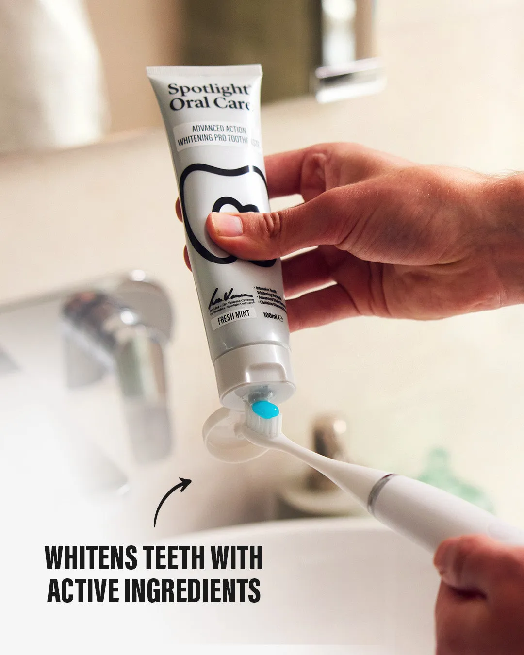 Spotlight Oral Care Advanced Action Pro Dentifricio Sbiancante Quotidiano