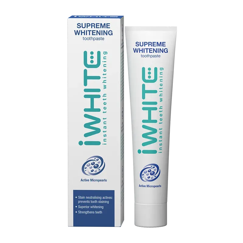 iWhite Supreme dentifricio sbiancante protettivo