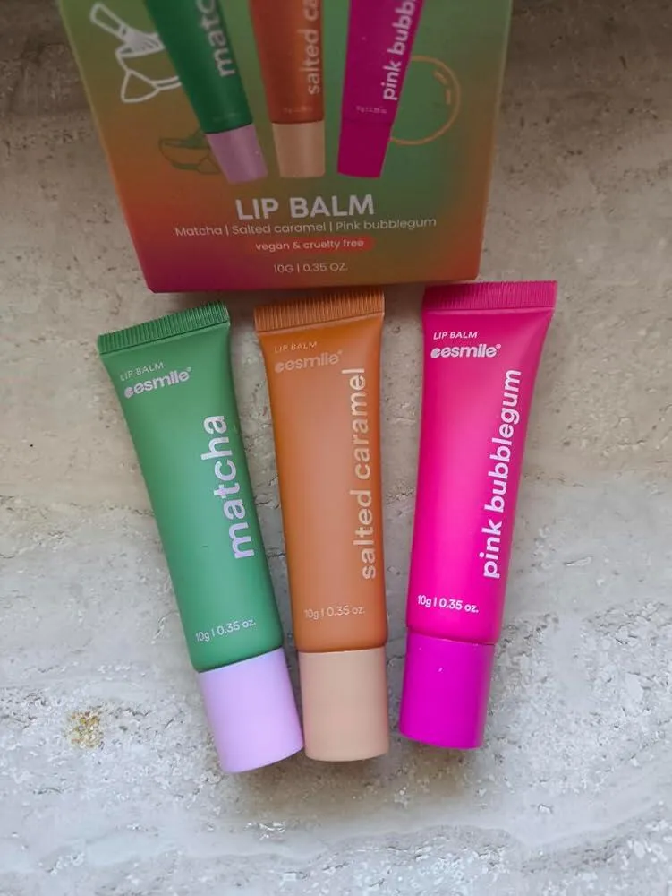 eSmile Lip Balm balsamo labbra idratante 3 pezzi fruttato