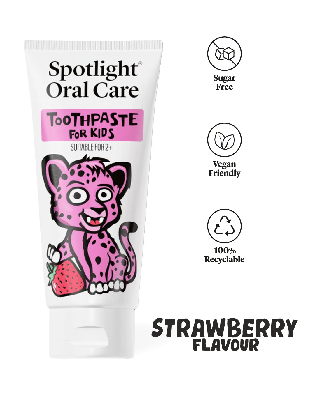 Spotlight Oral Care Cheetah Kids Bundle kit bambini