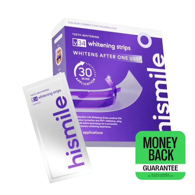 Hismile V34 strisce sbiancanti 14 applicazioni PAP+