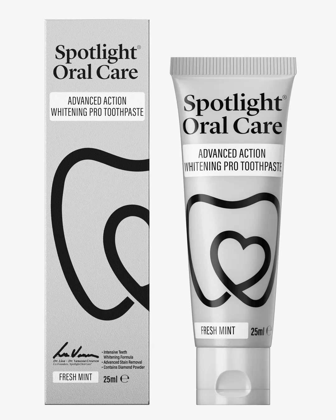 Spotlight Advanced Action Mini Whitening Pro dentifricio mini sbiancante