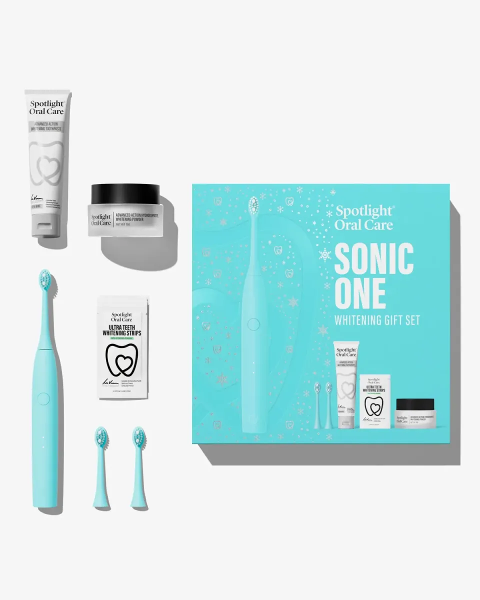 Spotlight Sonic One set regalo blu sbiancante 4 pezzi
