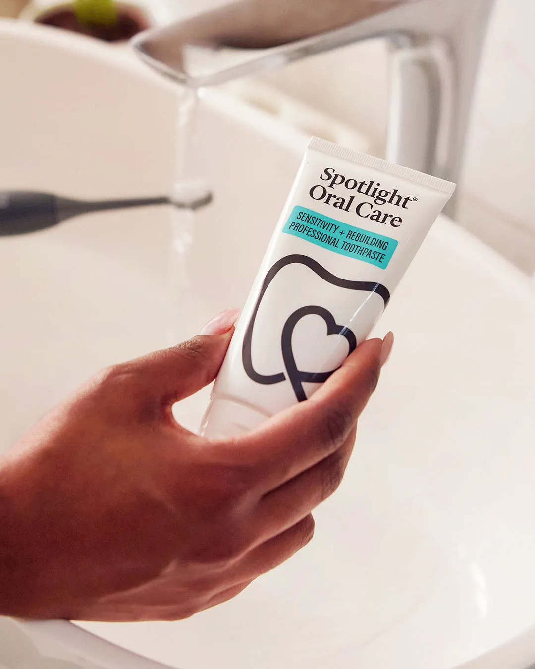 Spotlight dentifricio trio 3 tubetti sbiancante sensibili gengive