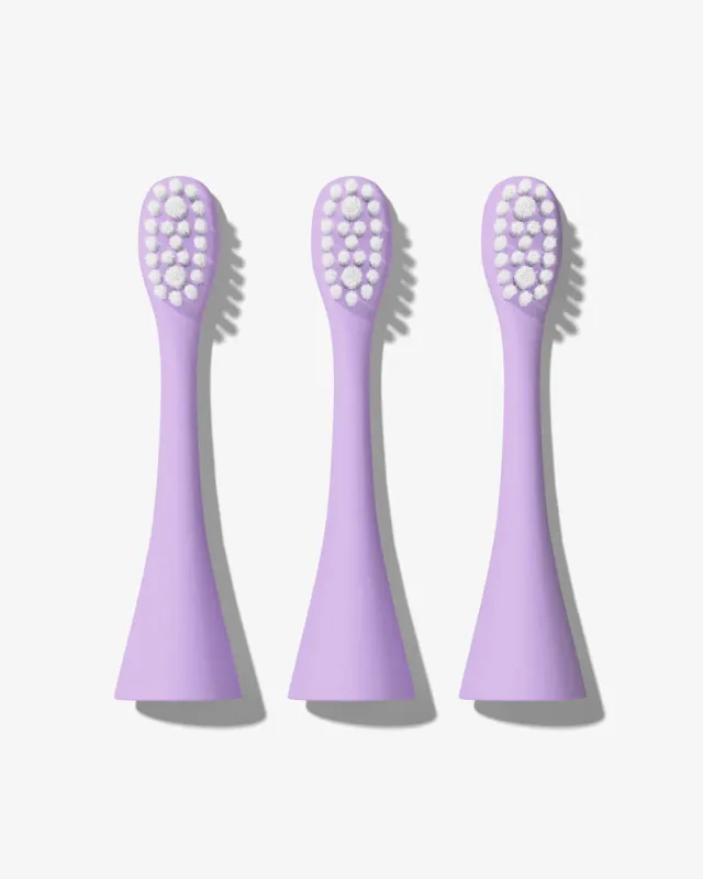 Spotlight Sonic Pro testine ricambio viola x3 gengive