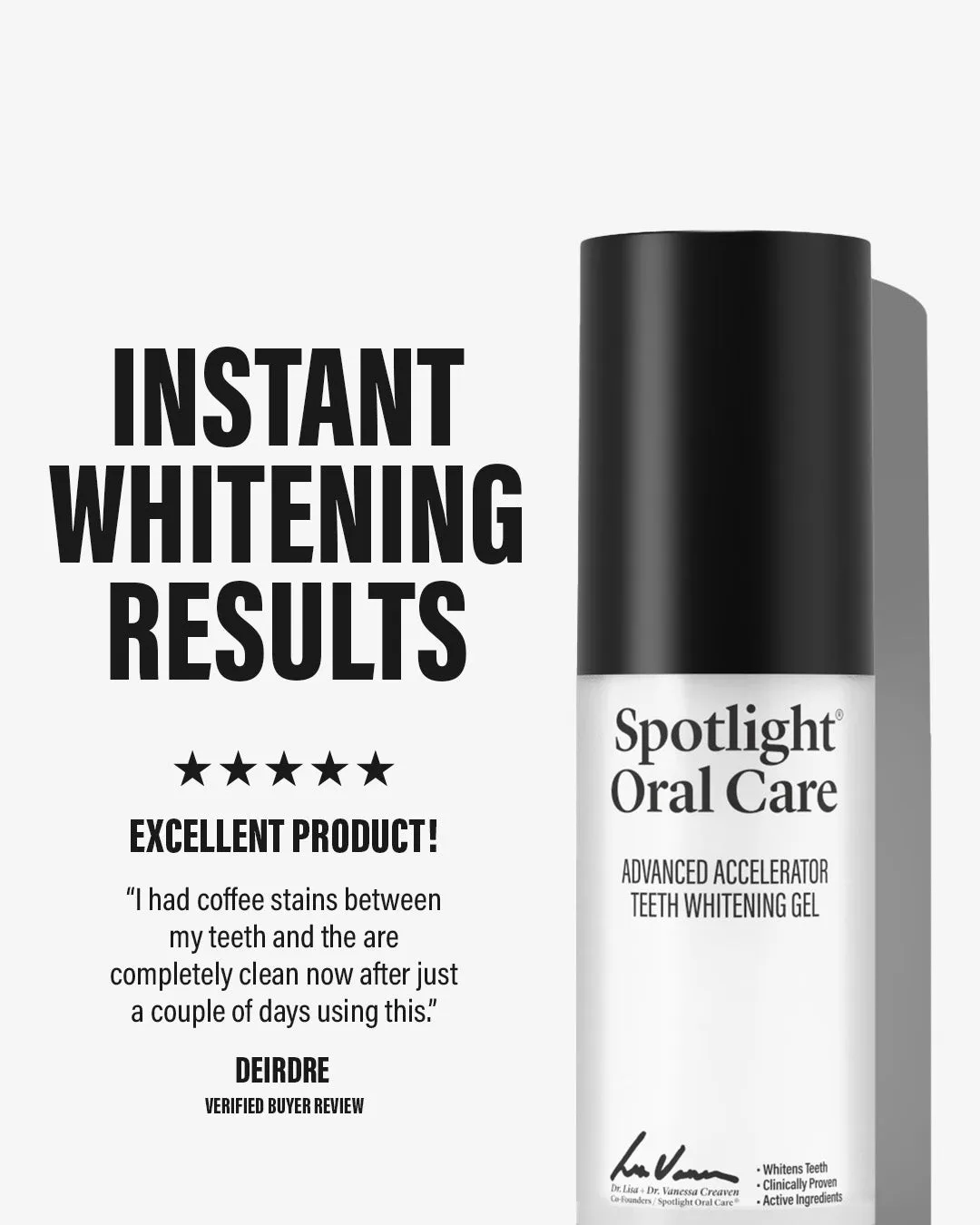 Spotlight Whitening Starter Kit strisce gel dentifricio