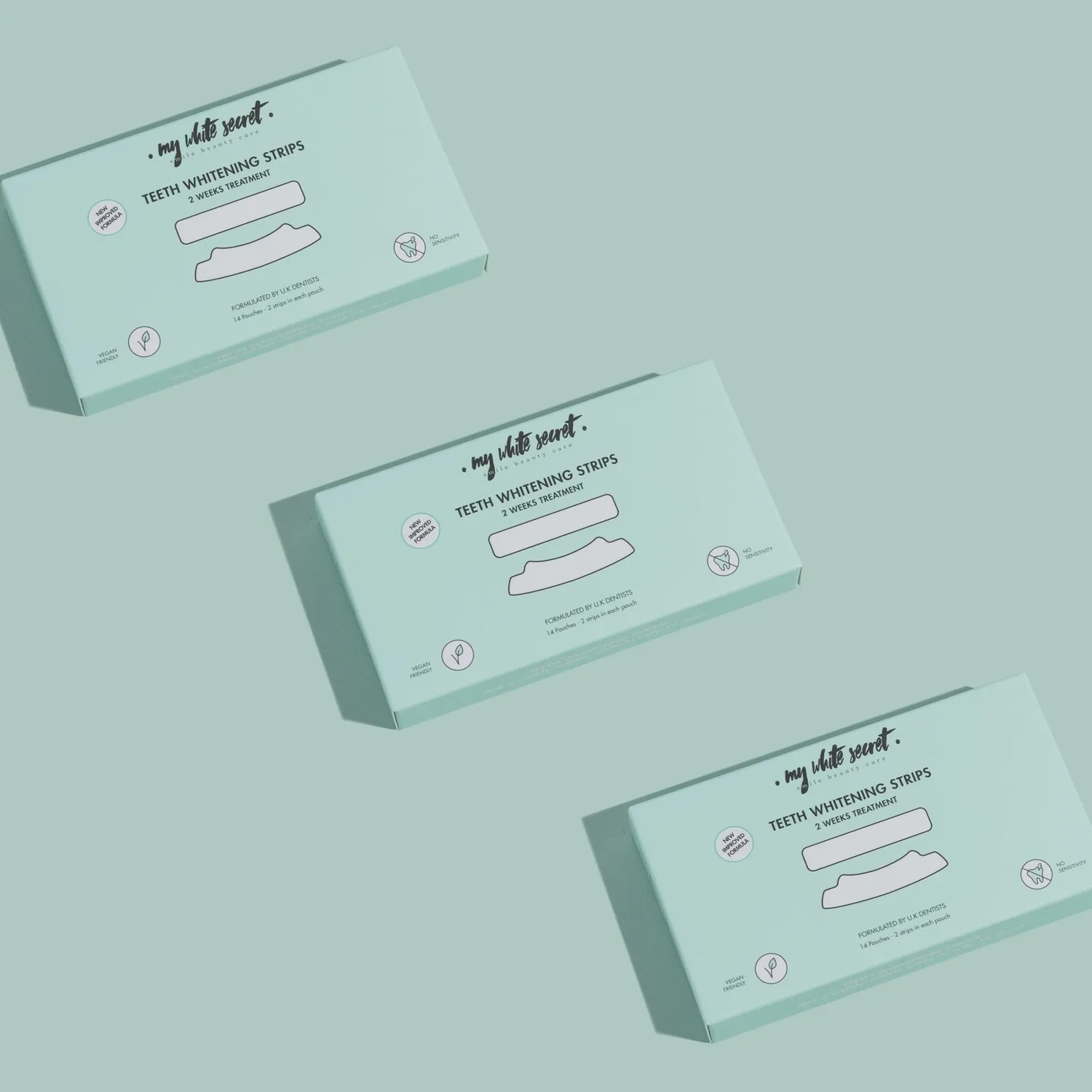 My White Secret Teeth Whitening Strips 14 giorni strisce