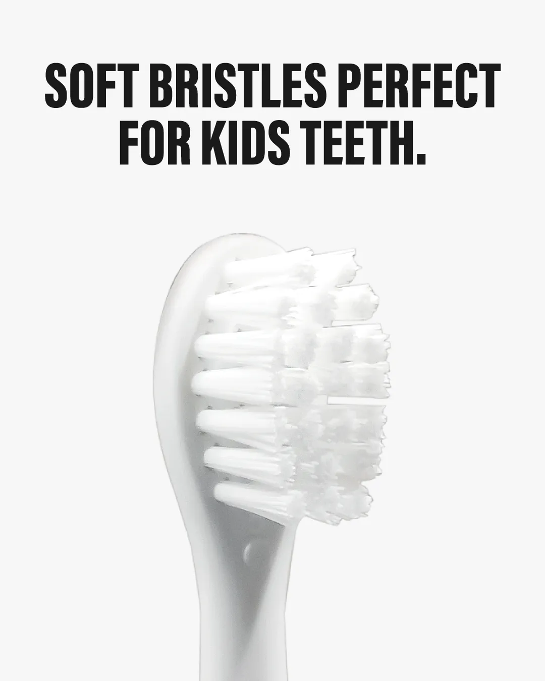 Spotlight Oral Care Kids testine spazzolino elettrico 3 pz bianche delicate