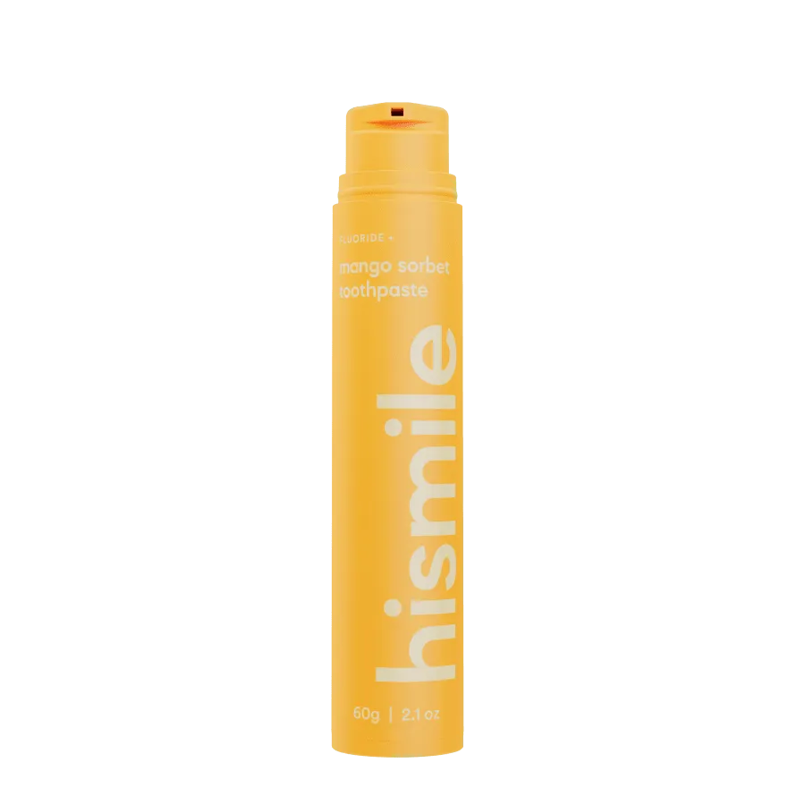 Hismile dentifricio aromatizzato fluoro+ gusto frutta