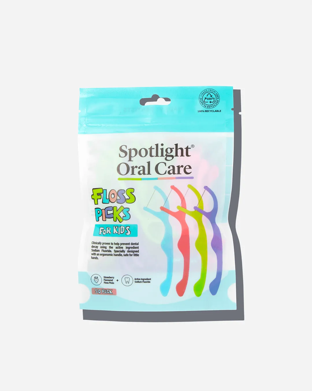 Spotlight Kids archetti filo fragola 50 pezzi fluoro
