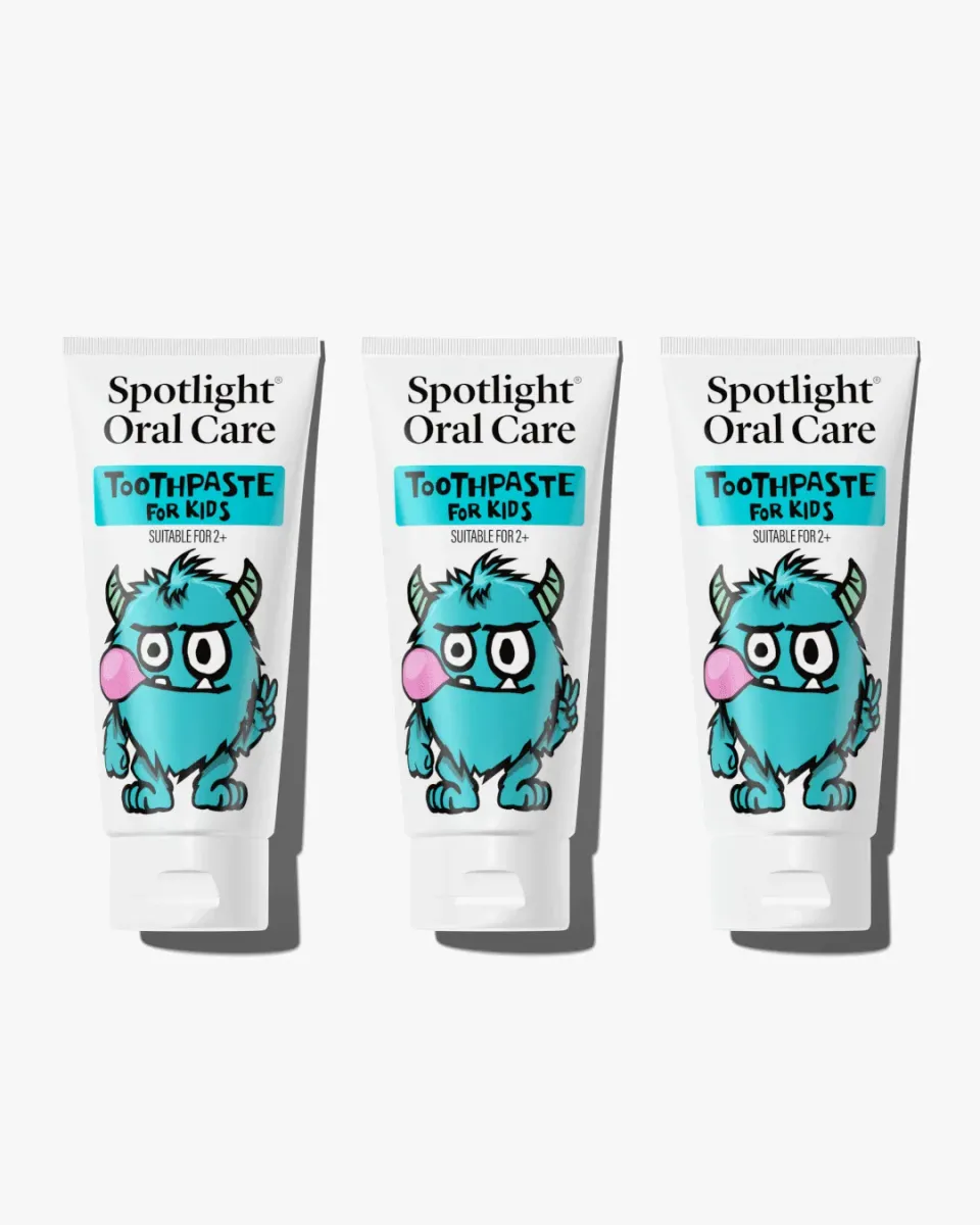 Spotlight Kids Monster dentifricio bambini x3 bubblegum